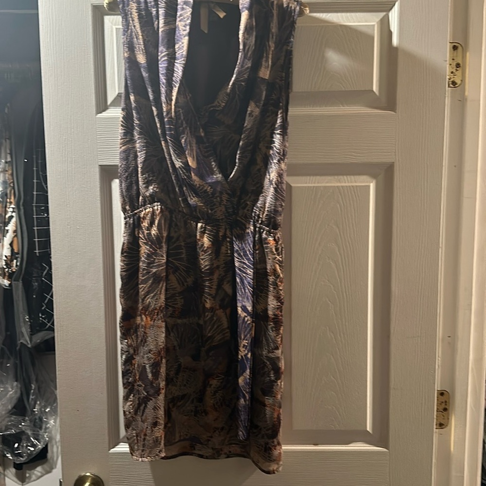 Sleeveless mini dress size large